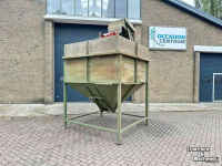 Aufschlagbunker Breston Aardappelbunker / Opslagbunker met elevators en valbreker