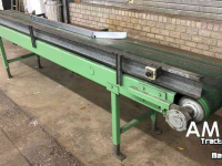 Förderband  3670X520 MM TRANSPORTBAND VLAKKE BAND FLAT BELT CONVEYOR BELT FLACHBAND FÖRDERBAND