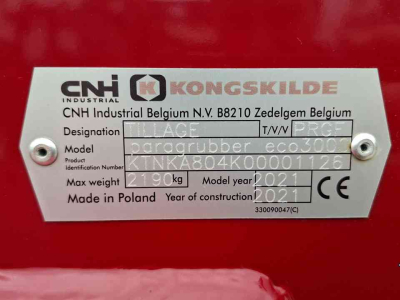 Tiefenlockerer Kongskilde Paragrubber NIEUW DEMO!!