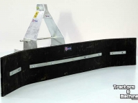 Sonstiges Forstmaschinen und Zubehör Qmac Modulo rubber mud scraper 1800mm hook up Tractor and Forklift