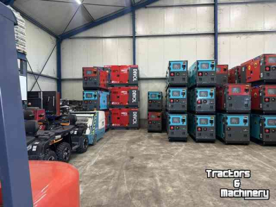 Stromaggregate  diverse generators vanaf 25kva tot 140kva vanaf 3750e