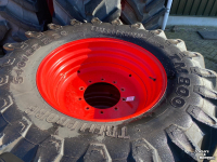 Räder, Reifen, Felgen & Distanzringe  Set 620/70R42 + 540/65R30 Trelleborg Op Fendt velg Z.G.A.N.