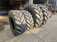 Räder, Reifen, Felgen & Distanzringe Michelin 650/65R42 en 540/65R30. Axiobib 2 VF! Demo-set