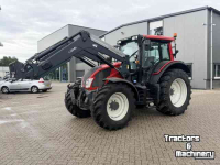 Schlepper / Traktor Valtra N123 Hitech 5, Vloeistofkoppeling, Voorlader, Fronthef