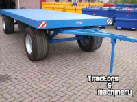 Anhänger  Aannemerswagen / Bakkenwagen / Platte wagen / Werktuigentransportwagen