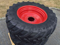 Räder, Reifen, Felgen & Distanzringe Trelleborg 650/65R42, Fendt 700,800