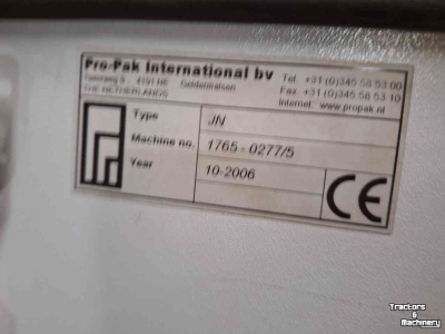 Absackmaschinen Pro-Pak JN Naaistraat