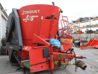 Futtermischwagen Vertikal Trioliet Triomix1-1200 Triomix TM12 zelfladende voermengwagen snijbord bewegende messen