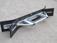 Gummi-Schieber Qmac RSLVB 270 X Dubbeldoel Rubberschuif Erfschuif / Modderschuif / Mestschuif / Sneeuwschuif