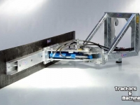 Gummi-Schieber Qmac Modulo Gummischieber für Wegen 210cm anbau JCB Q-Fit