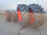 Räder, Reifen, Felgen & Distanzringe  480/65R28 + 340/65R18