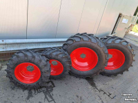 Räder, Reifen, Felgen & Distanzringe  480/65R28 + 340/65R18