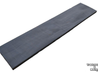 Gummi-Schieber Qmac RUBBERMAT 1.20 ZONDER STAAL