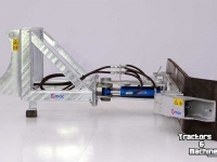 Gummi-Schieber Qmac Rubber voerschuif Terex aanbouw