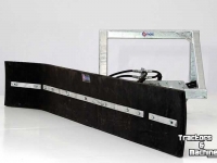 Gummi-Schieber Qmac Rubber voerschuif Terex aanbouw