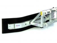 Gülleschieber Qmac Rubber manure scraper 2.10 mtr hookup Schaffer