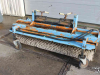 Kehrmaschine Bema 1850 Stapler 1,80 meter veegmachine rolbezem veger opvangbak