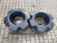 Radgewichte  Wielgewichten 454 kg per stuk (set van 2)