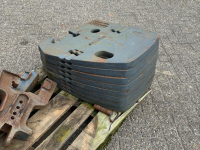Frontgewichte New Holland G/70 Serie 8 x 110 KG Frontgewichten