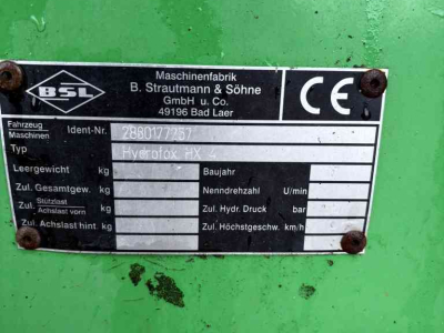 Siloblockschneider Strautmann Hydrofox HX4