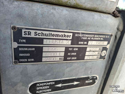 Gülletankwagen / Güllefässer Slootsmid schuitemaker Robusta 7.0