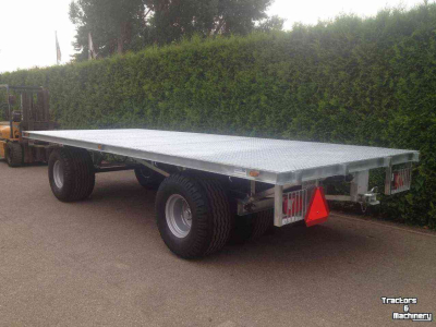 Anhänger Heuvelmans balenwagens met multiwheel as