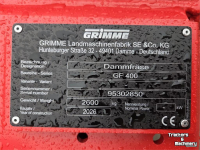 Dammformer Grimme GF 400