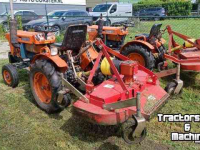 Gartentraktoren Kubota B 7001 E en B 6001 2WD SmalspoorTractoren