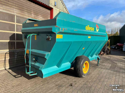 Futtermischwagen  Alieco Alimix horizontale voermengwagen