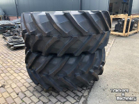 Räder, Reifen, Felgen & Distanzringe  Trelleborg - 600/70R28 TM900 op wiel Valtra Q-serie
