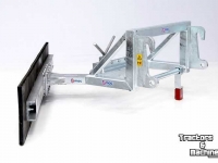 Sonstiges Stall- und Melkmaschinen und Zubehör Qmac Rubber barn scraper 2.70 mtr hook up Kramer