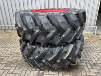 Räder, Reifen, Felgen & Distanzringe Trelleborg 580/70R38 op velg 8 gats fendt