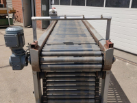 Sortiermaschine Grisnich Rollenleestafel 3050x600 ROLLENLEESTAFEL ROLLER INSPECTION BELT ROLLENVERLESETISCH