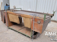 Förderband Schouten Leesband 2200X1000 ROLLENLEESTAFEL ROLLER INSPECTION BELT ROLLENVERLESETISCH