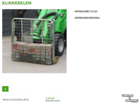 Sonstiges Anbauteile und Zubehör Avant Stenenklem / Klinkerklem
