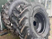 Räder, Reifen, Felgen & Distanzringe Bargam 380/85 R28 + 380/85 R36 Grimac Wielen / Banden