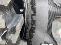 Räder, Reifen, Felgen & Distanzringe Bargam 380/85 R28 + 380/85 R36 Grimac Wielen / Banden