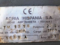 Geländestapler  Agria TM1516