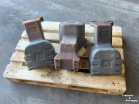 Schlepper / Traktor Massey Ferguson Moederblokken, gewicht, buikgewicht, 4387183M2, tractoren