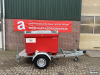 Tieflader / Anhänger AGM Dieseltank aanhanger