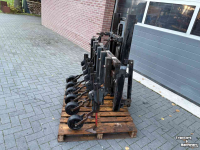 Hackmaschine  Elco frontschoffel met hefmast