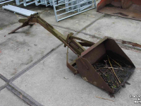 Hinterlader Wifo Achterlader mechanisch met bak en sloothekkel baggerbak