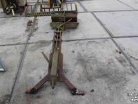 Hinterlader Wifo Achterlader mechanisch met bak en sloothekkel baggerbak