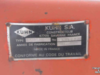 Schwader Kuhn GA381GM enkele cirkelhark rugger wiersmachine defect
