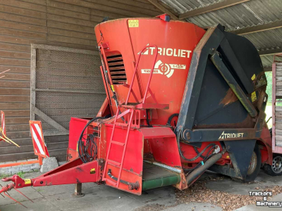 Futtermischwagen Trioliet Trioliet Triomix 12 1-1200 Mengwagen Voermachines