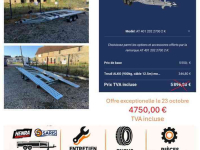 Autoanhänger bis 3500 Kg Saris Porte voiture