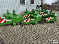 Frontgewichte Agribumper 600 kg frontgewicht met opbergvak