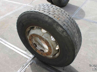 Räder, Reifen, Felgen & Distanzringe Michelin 315/75R22.5 XDE2 trailerband truckband aanhangerband wiel velg 10-gaats