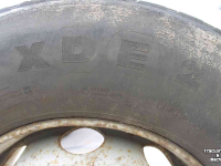 Räder, Reifen, Felgen & Distanzringe Michelin 315/75R22.5 XDE2 trailerband truckband aanhangerband wiel velg 10-gaats