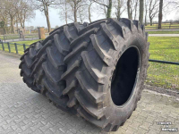 Räder, Reifen, Felgen & Distanzringe Trelleborg 650/65R38 en 540/65R28 TM800 Nieuw